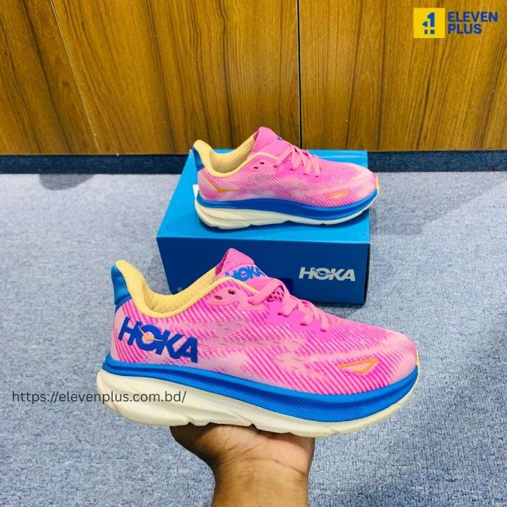 HOKA ONE ONE Clifton 9 Kids Running Shoes